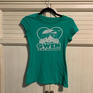 Vintage Y2K Harajuku Lovers Gwen Is My Homegirl Shirt No Doubt Gwen Stefani RARE